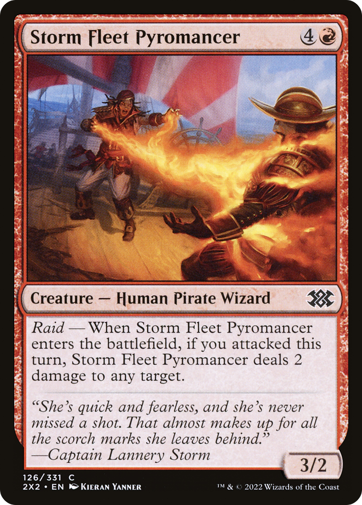 Storm Fleet Pyromancer [Double Masters 2022] | Grognard Games