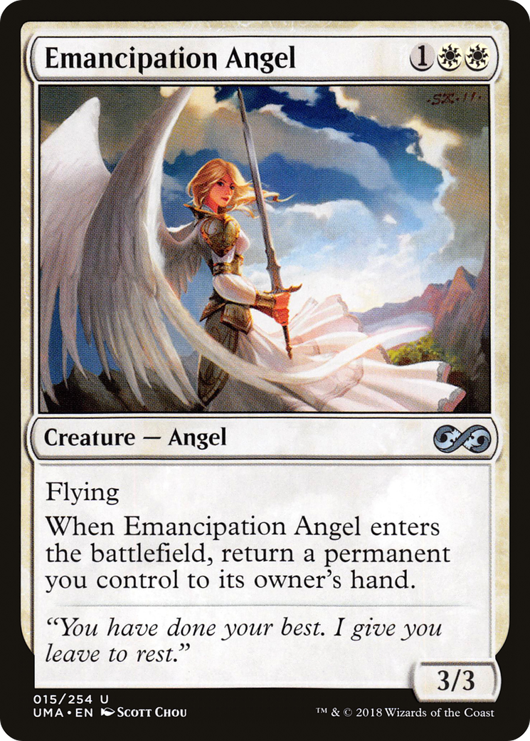 Emancipation Angel (UMA-015) - Ultimate Masters Foil | Grognard Games