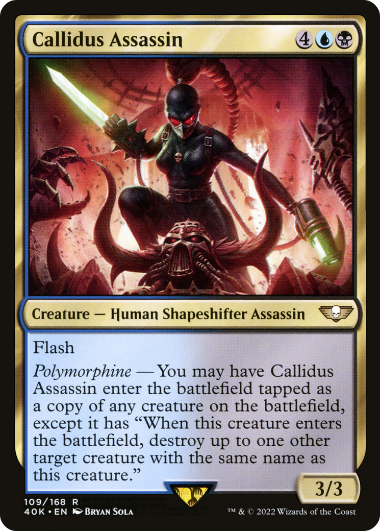 Callidus Assassin [Universes Beyond: Warhammer 40,000] | Grognard Games