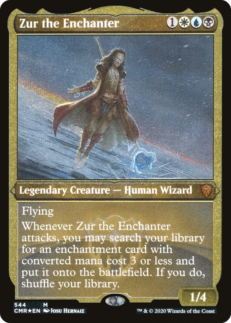 Zur the Enchanter (CMR-544) - Commander Legends Foil | Grognard Games