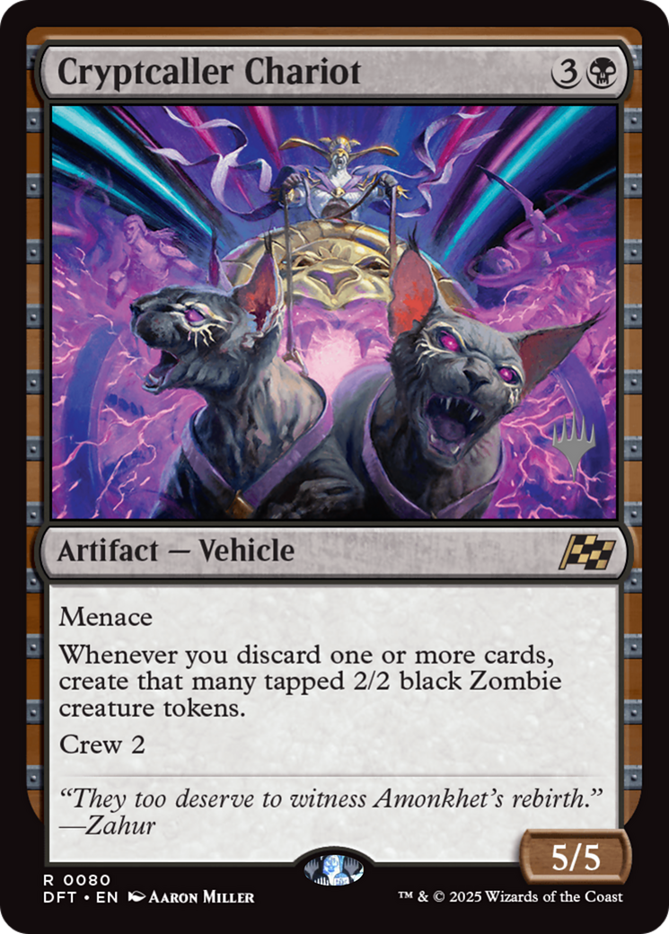 Cryptcaller Chariot (Promo Pack) [Aetherdrift Promos] | Grognard Games