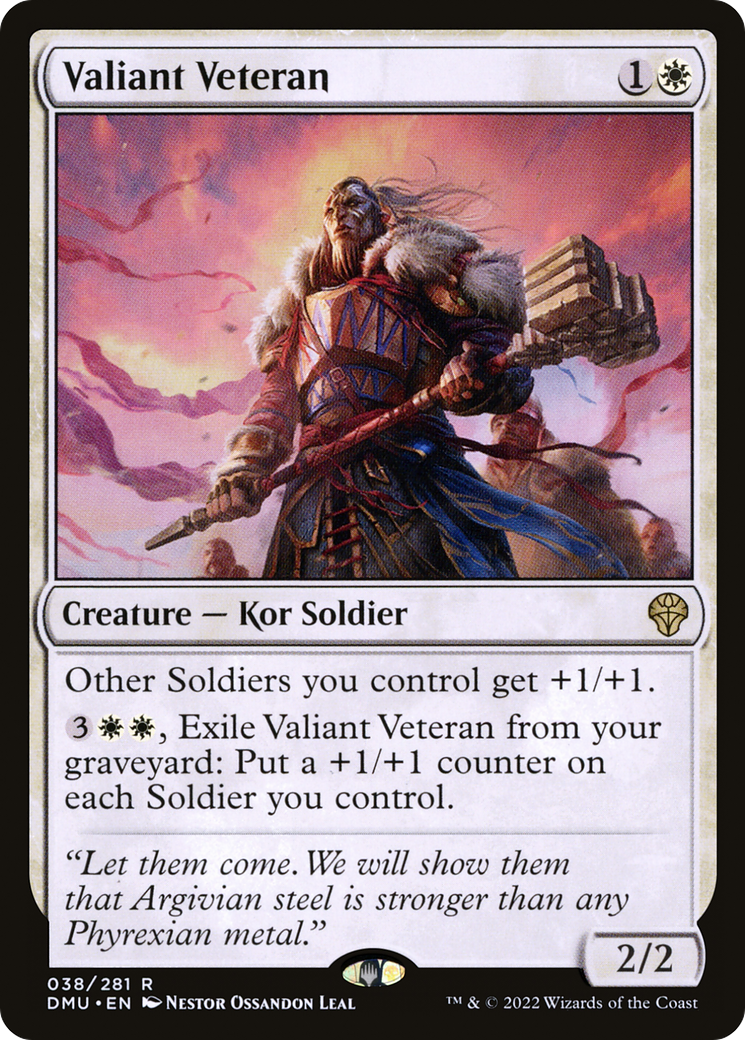 Valiant Veteran [Dominaria United] | Grognard Games