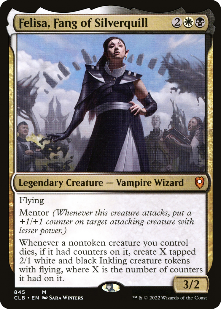 Felisa, Fang of Silverquill [Commander Legends: Battle for Baldur's Gate] | Grognard Games