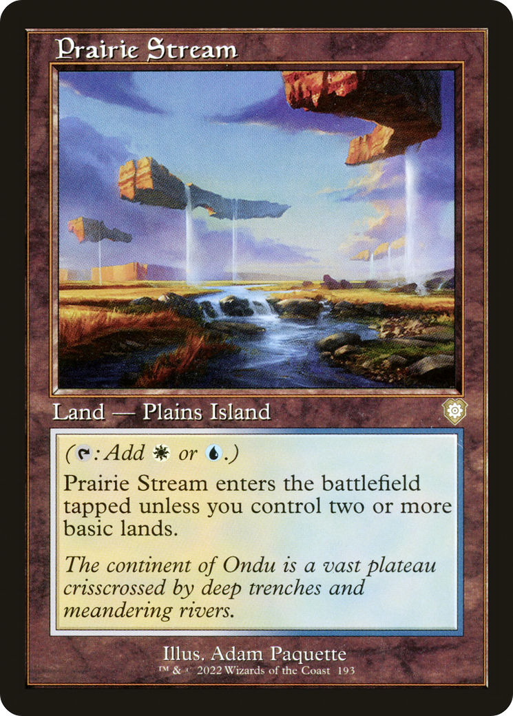 Prairie Stream (Retro) [The Brothers' War Commander] | Grognard Games