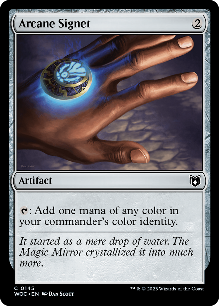 Arcane Signet [Wilds of Eldraine Commander] | Grognard Games