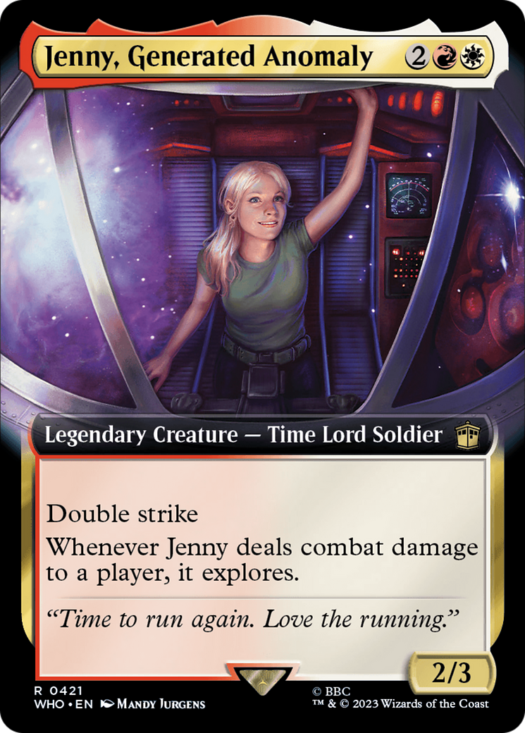 Jenny, Generated Anomaly (Extended Art) [Doctor Who] | Grognard Games