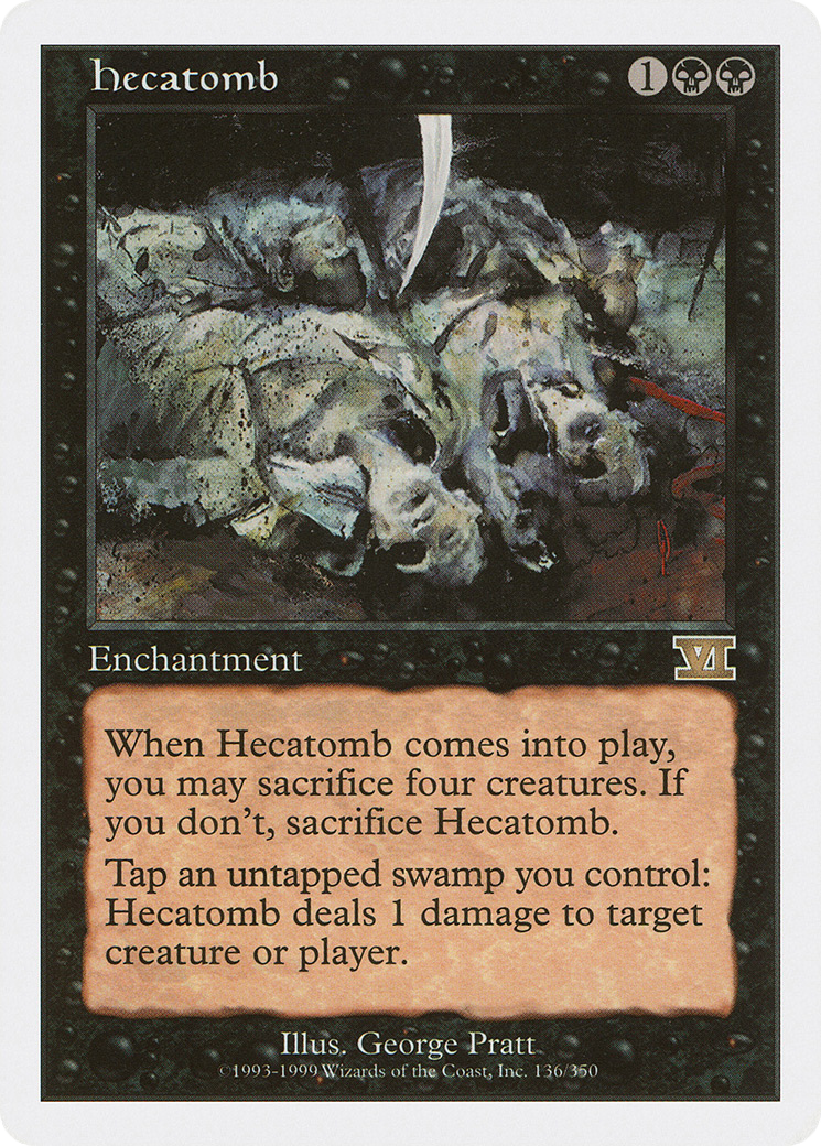 Hecatomb [Classic Sixth Edition] | Grognard Games