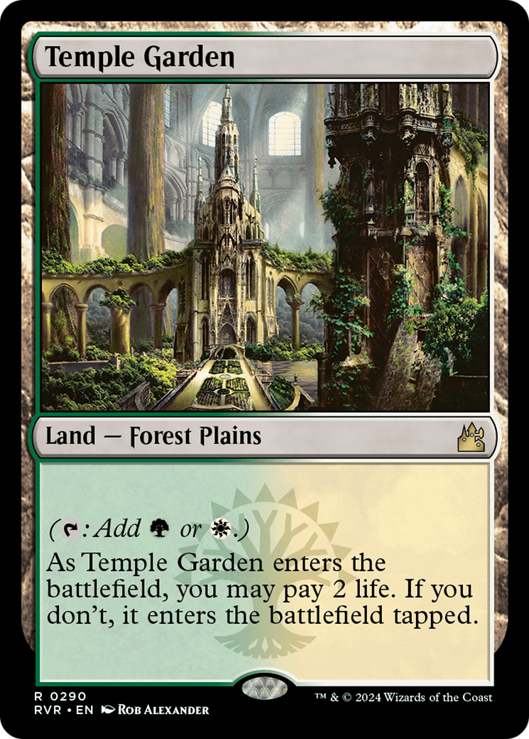 Temple Garden [Ravnica Remastered] | Grognard Games