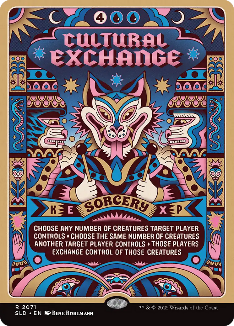 Cultural Exchange (SLD-2071) - Secret Lair Drop (Borderless) Foil | Grognard Games