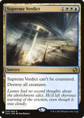 Supreme Verdict [Mystery Booster] | Grognard Games