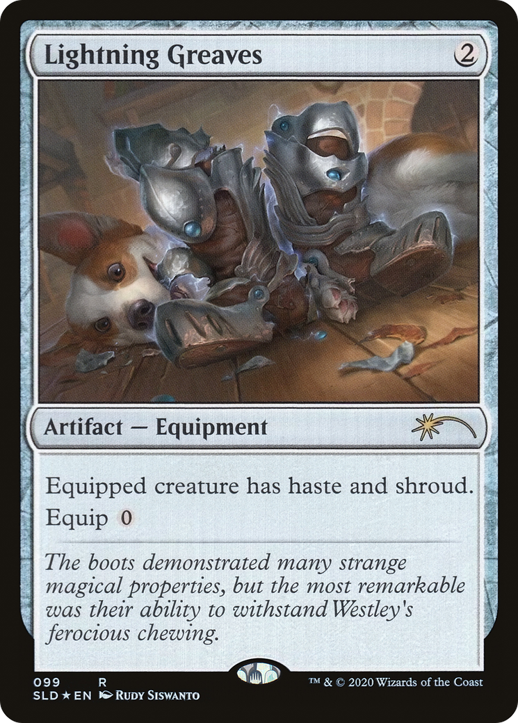Lightning Greaves [Secret Lair Drop Series] | Grognard Games