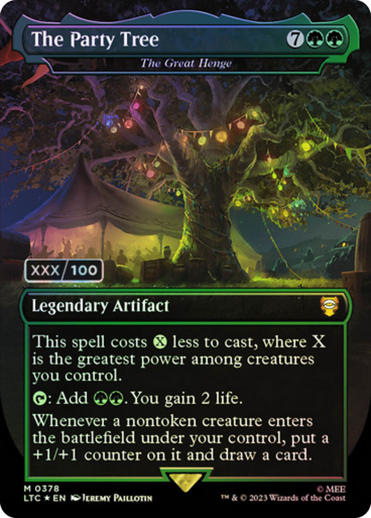 The Party Tree - The Great Henge (Serialized) [The Lord of the Rings: Tales of Middle-Earth Commander] | Grognard Games