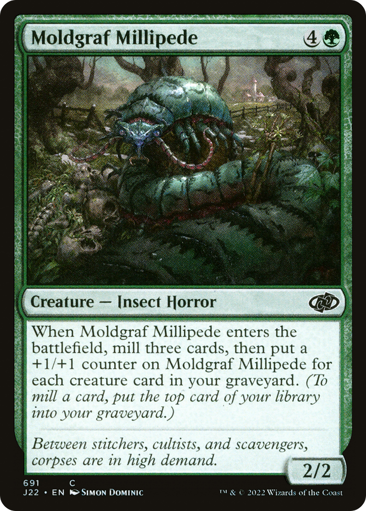 Moldgraf Millipede [Jumpstart 2022] | Grognard Games