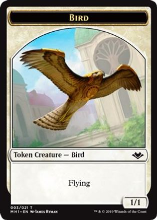 Bird // Elephant Double-Sided Token (MH1-3 // 12) - Modern Horizons | Grognard Games