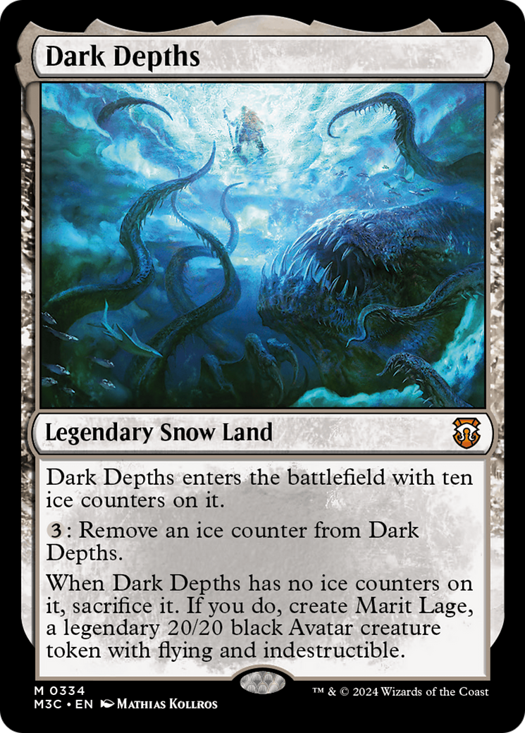 Dark Depths (Ripple Foil) [Modern Horizons 3 Commander] | Grognard Games