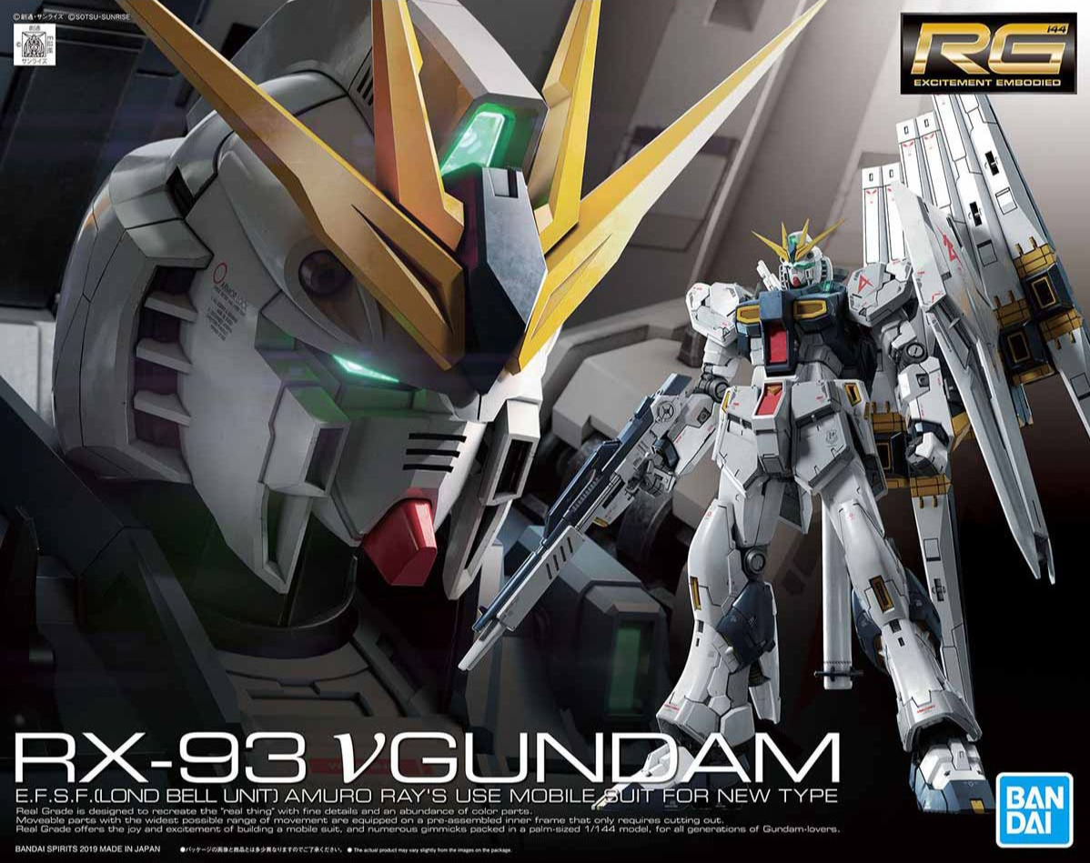 1/144 RG UC RX93 Nu Gundam | Grognard Games