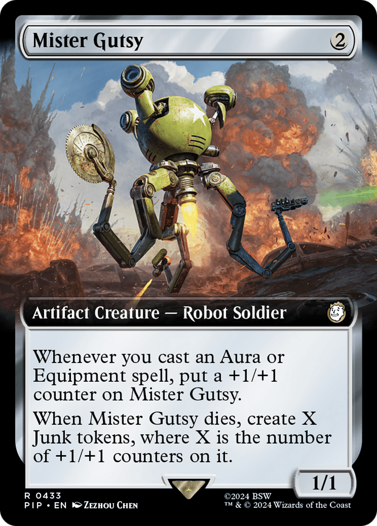 Mister Gutsy (Extended Art) [Fallout] | Grognard Games