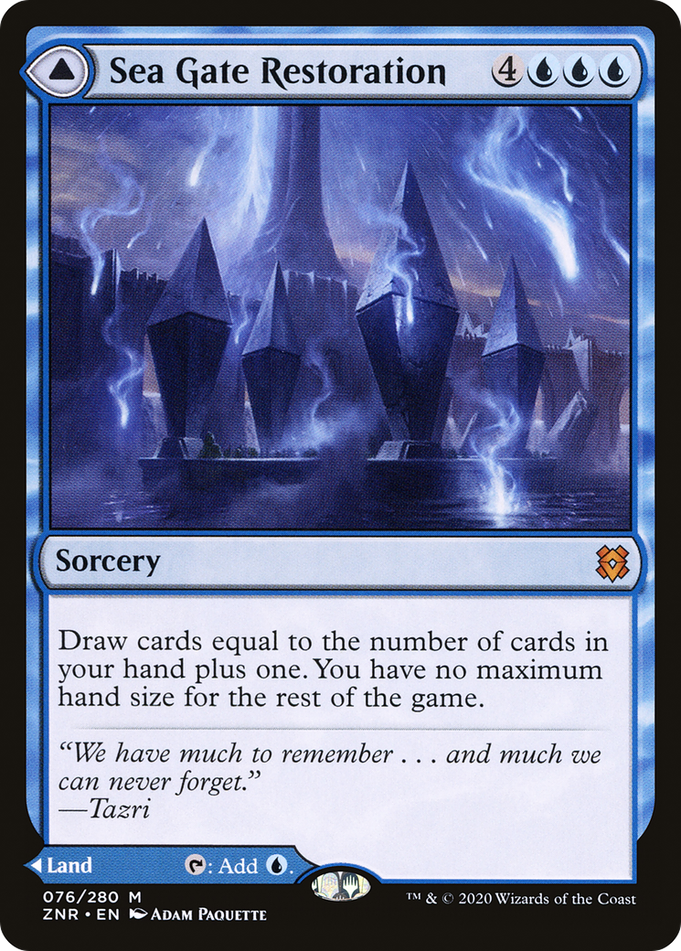 Sea Gate Restoration // Sea Gate, Reborn [Zendikar Rising] | Grognard Games