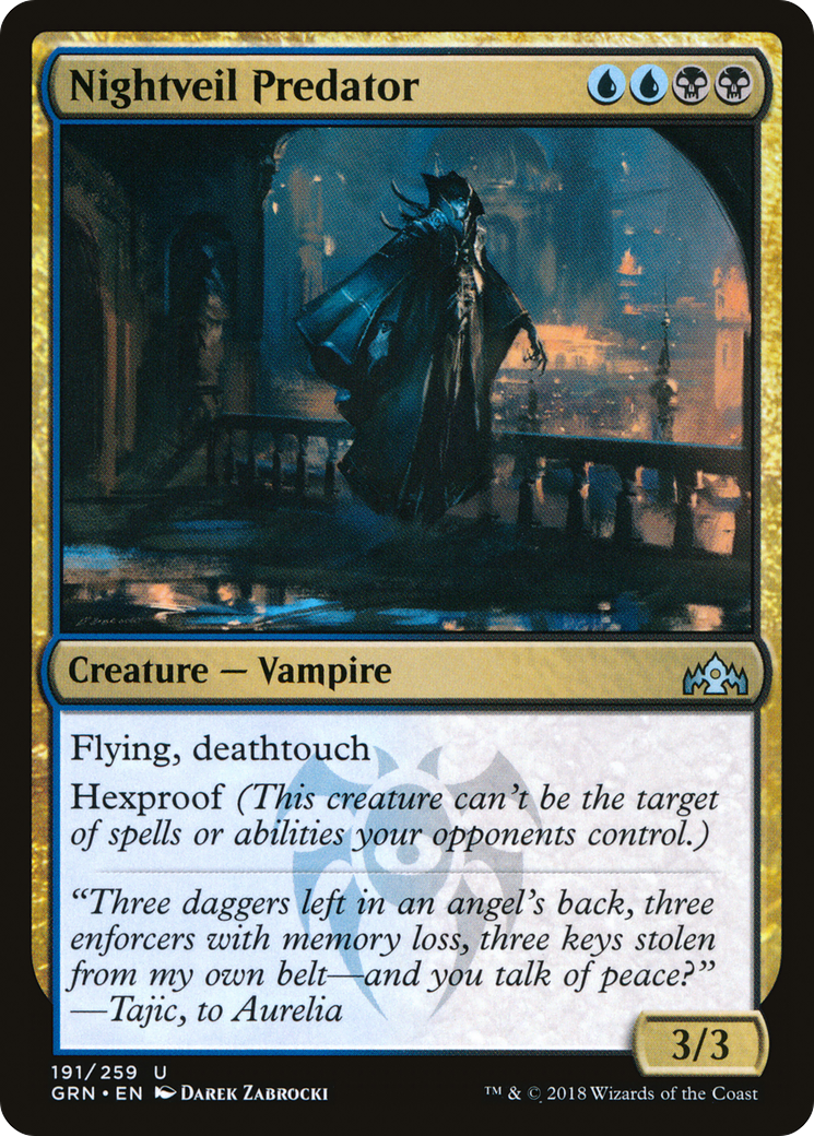 Nightveil Predator [Guilds of Ravnica] | Grognard Games