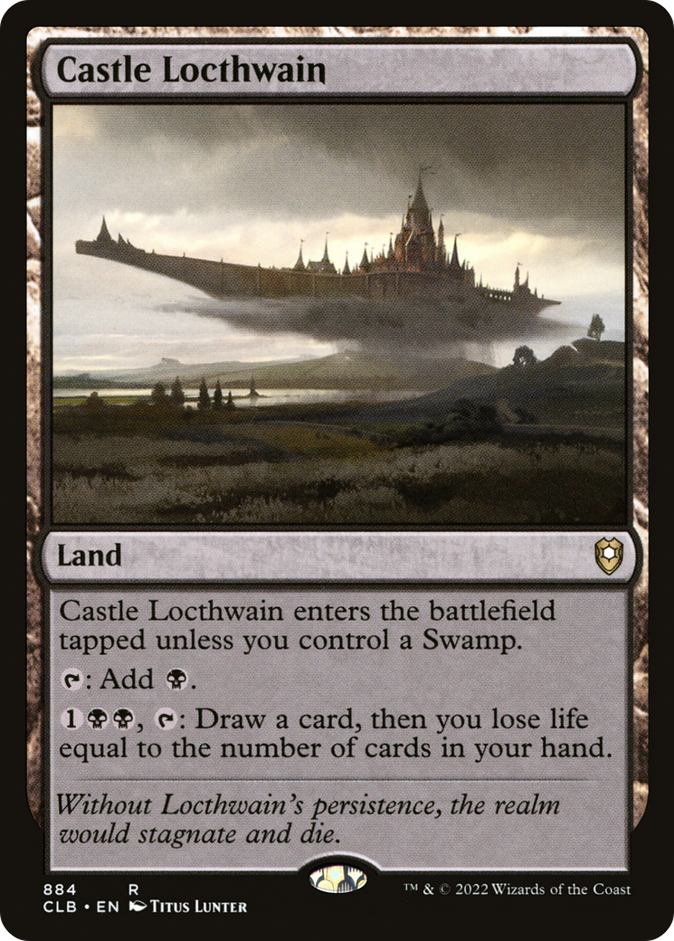 Castle Locthwain [Commander Legends: Battle for Baldur's Gate] | Grognard Games