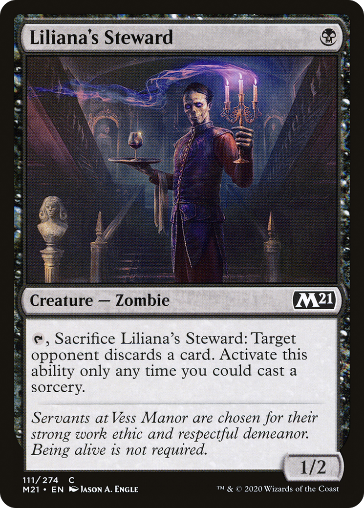 Liliana's Steward (M21-111) - Core Set 2021 Foil | Grognard Games