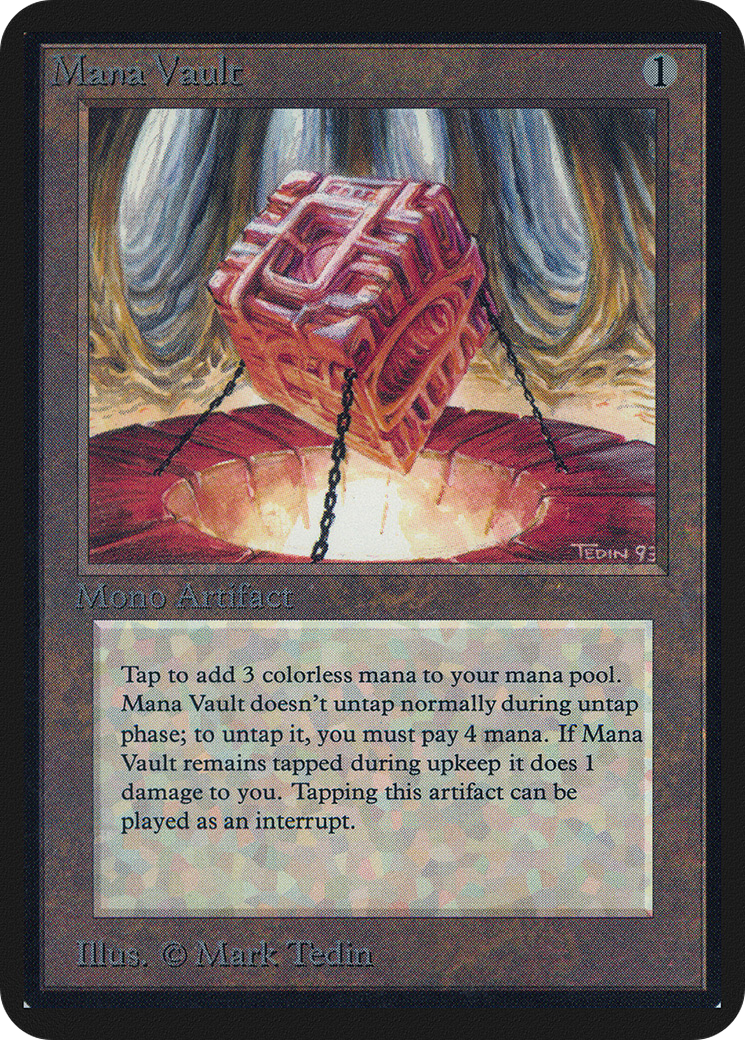 Mana Vault [Limited Edition Alpha] | Grognard Games