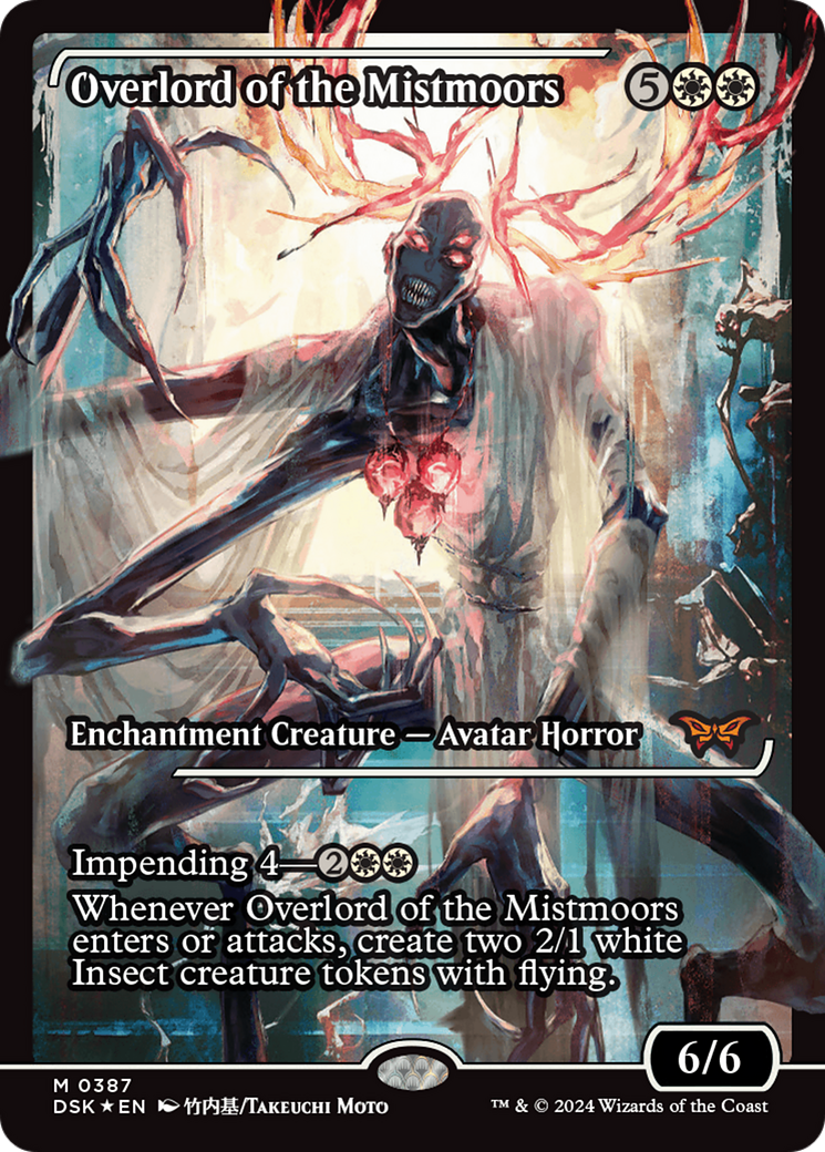 Overlord of the Mistmoors (Japan Showcase) (Japanese) [Duskmourn: House of Horror] | Grognard Games