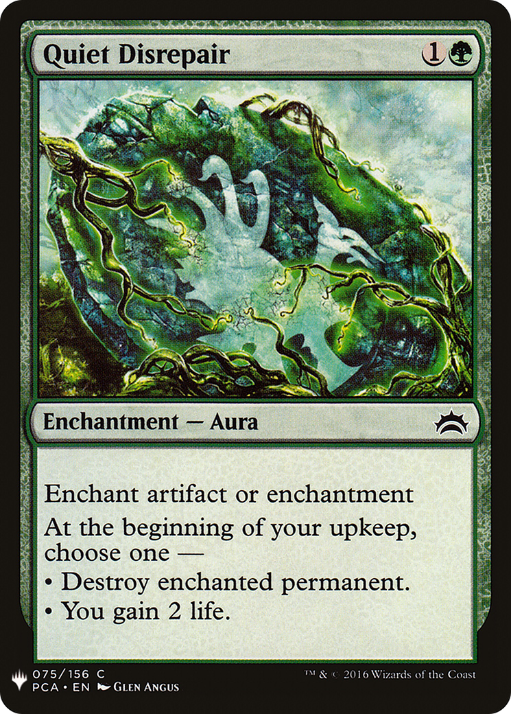 Quiet Disrepair [Mystery Booster] | Grognard Games