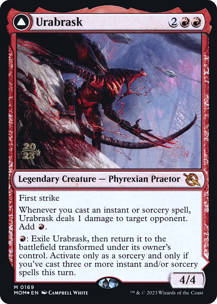 Urabrask // The Great Work [March of the Machine Prerelease Promos] | Grognard Games