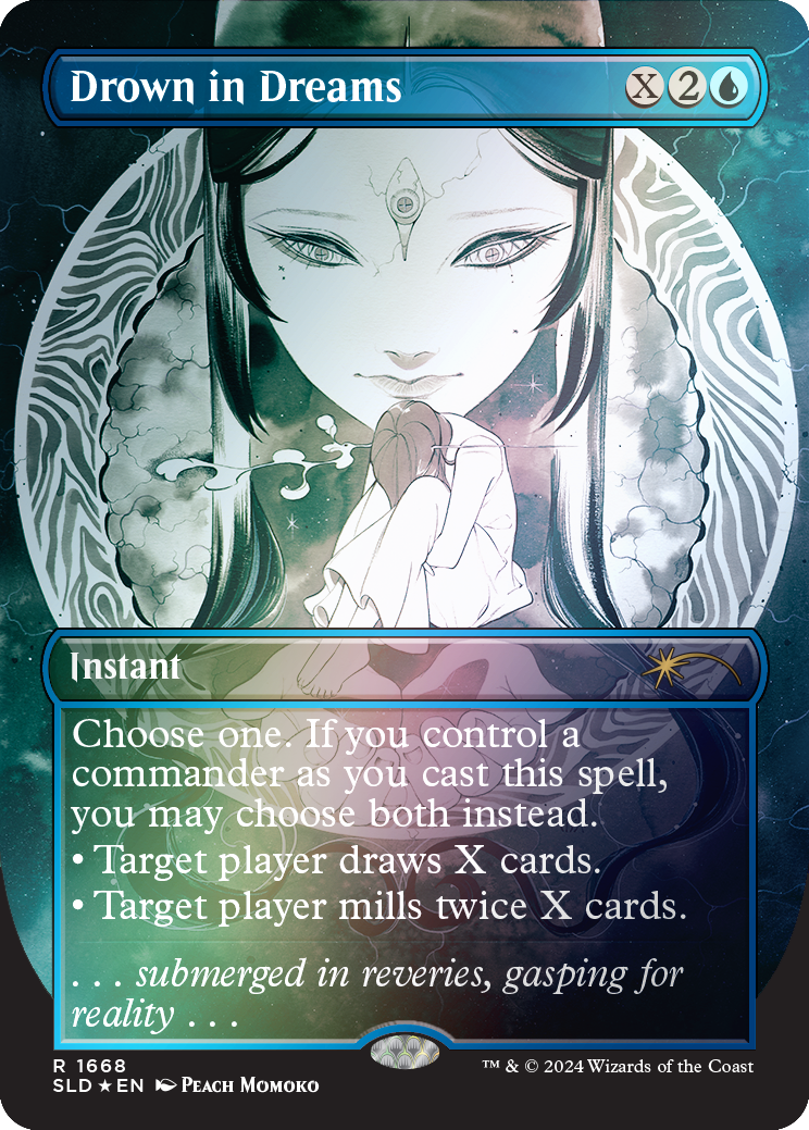 Drown in Dreams (Rainbow Foil) [Secret Lair Drop Series] | Grognard Games