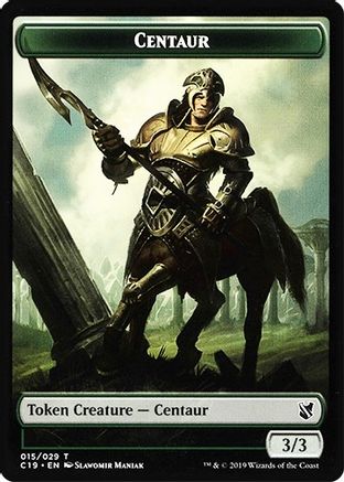 Centaur // Egg Double-Sided Token (C19-15 // 16) - Commander 2019 | Grognard Games