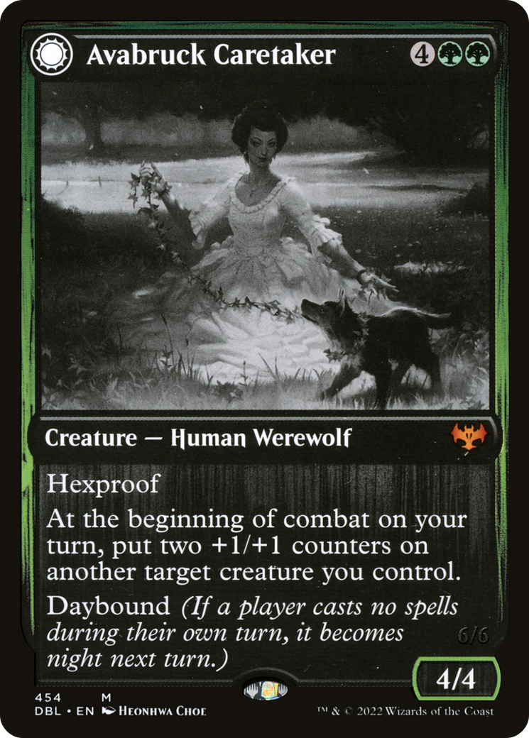 Avabruck Caretaker // Hollowhenge Huntmaster [Innistrad: Double Feature] | Grognard Games