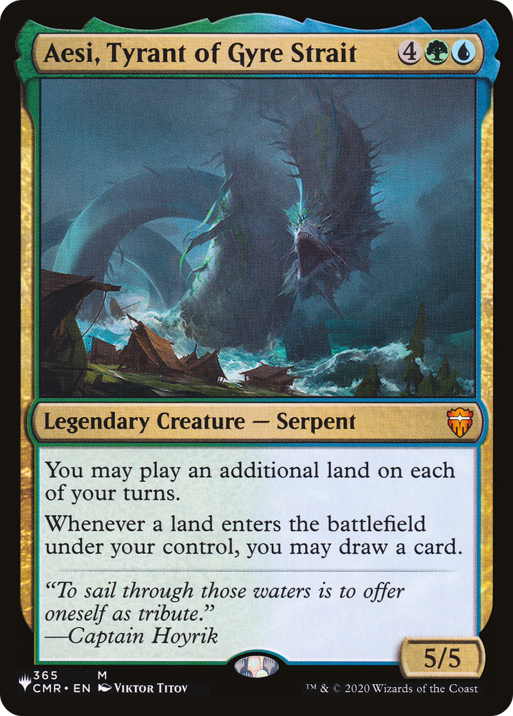 Aesi, Tyrant of Gyre Strait [The List] | Grognard Games