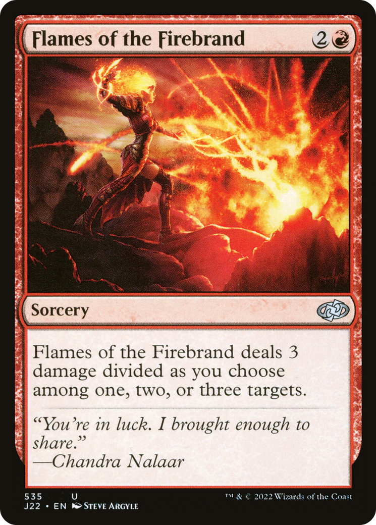 Flames of the Firebrand [Jumpstart 2022] | Grognard Games