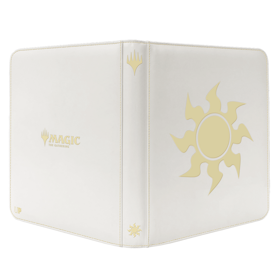 Ultra Pro: Mana 8 Pro-Binder Zippered 12 Pocket - Plains | Grognard Games