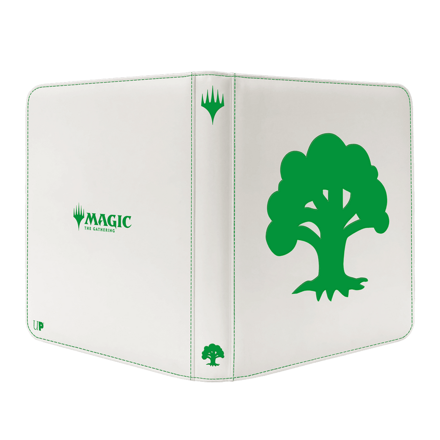 Ultra Pro: Mana 8 Pro-Binder Zippered 12 Pocket - Forest | Grognard Games