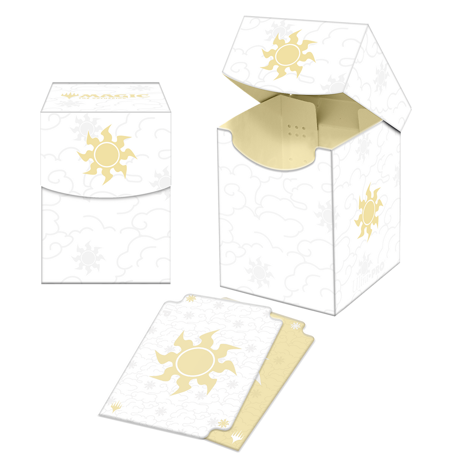 Ultra Pro Mana 8 - 100+ Deck Box - Plains for Magic: The Gathering | Grognard Games