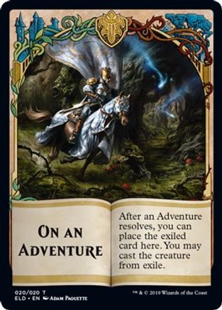 Emblem - On an Adventure (ELD-020) - Throne of Eldraine | Grognard Games