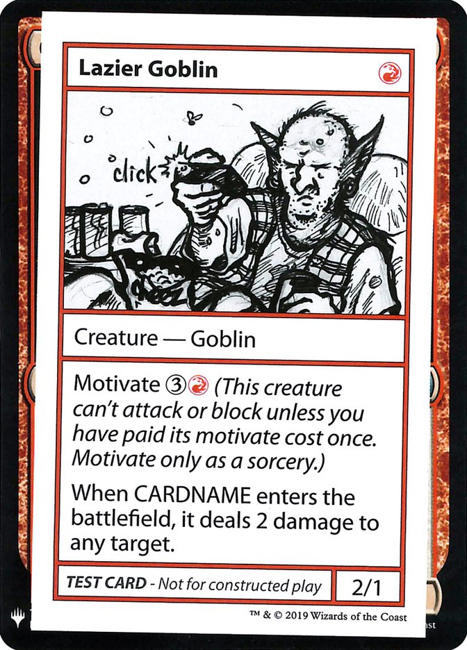 Lazier Goblin [Mystery Booster Playtest Cards] | Grognard Games