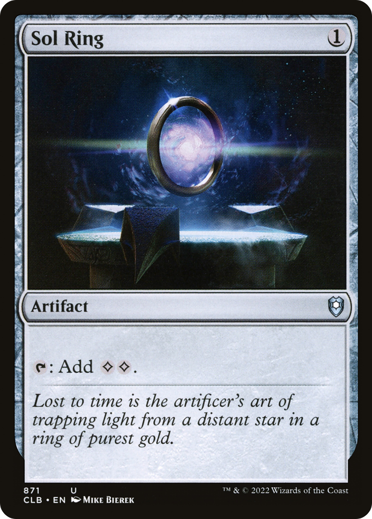 Sol Ring [Commander Legends: Battle for Baldur's Gate] | Grognard Games