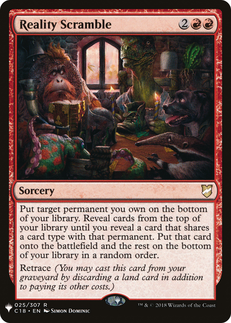 Reality Scramble [Mystery Booster] | Grognard Games