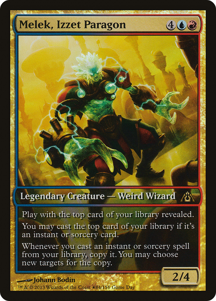 Melek, Izzet Paragon (Game Day) [Dragon's Maze Promos] | Grognard Games