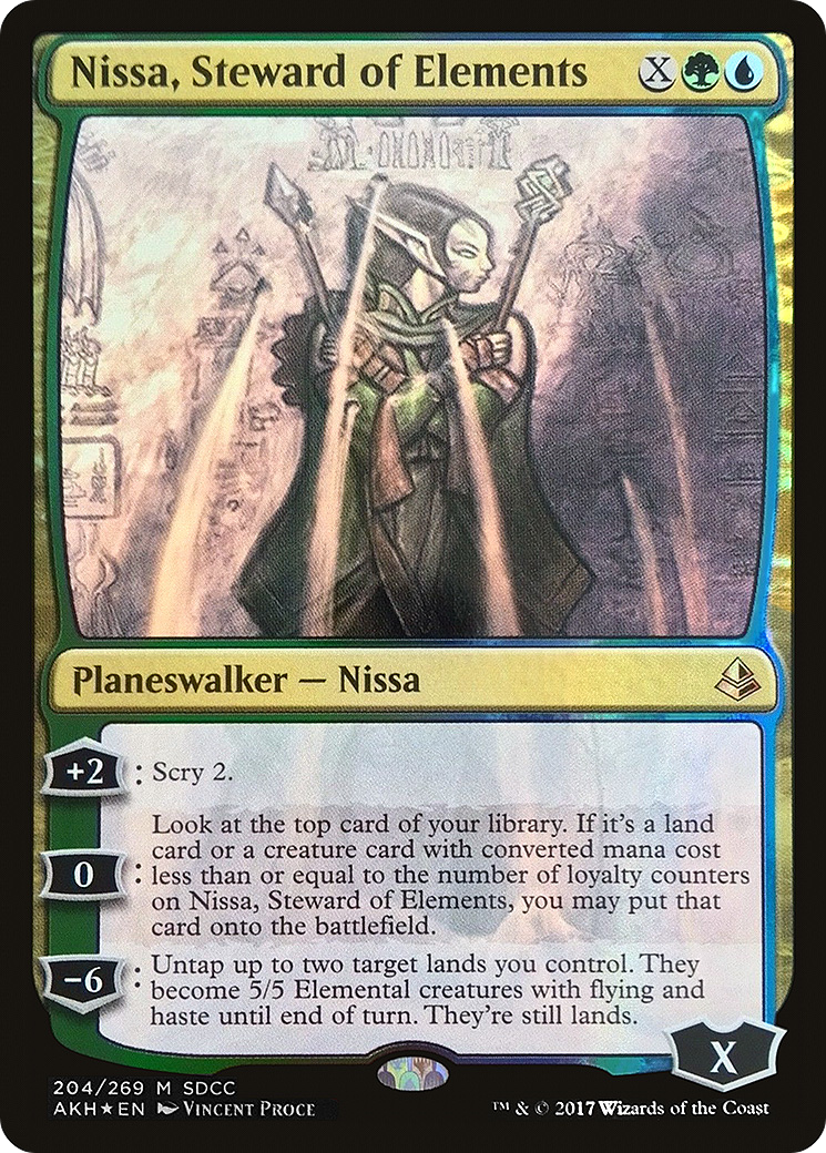 Nissa, Steward of Elements [San Diego Comic-Con 2017] | Grognard Games
