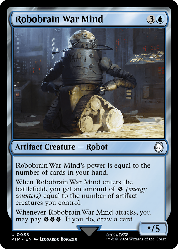 Robobrain War Mind [Fallout] | Grognard Games