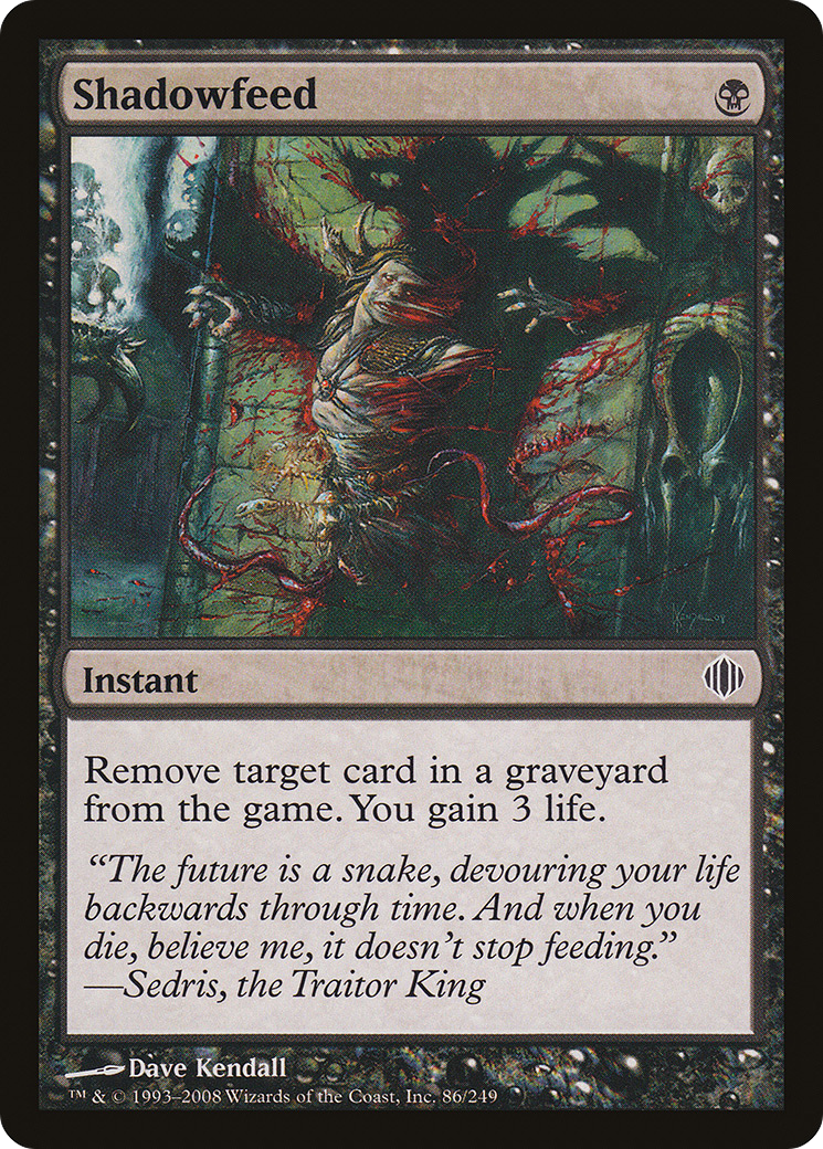 Shadowfeed [Shards of Alara] | Grognard Games