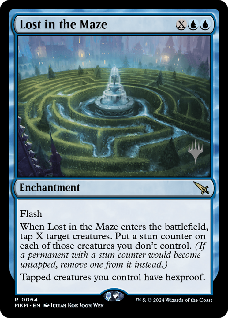 Lost in the Maze (Promo Pack) [Murders at Karlov Manor Promos] | Grognard Games