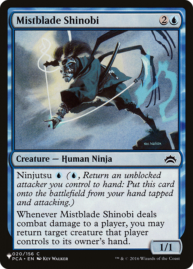 Mistblade Shinobi [The List] | Grognard Games