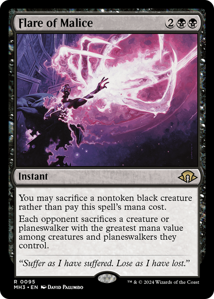 Flare of Malice [Modern Horizons 3] | Grognard Games
