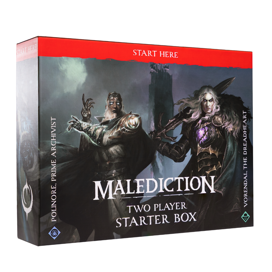 Malediction Miniatures Game - Two Player Starter Box: Polinore vs Vorendal (Pre-order Now!) | Grognard Games