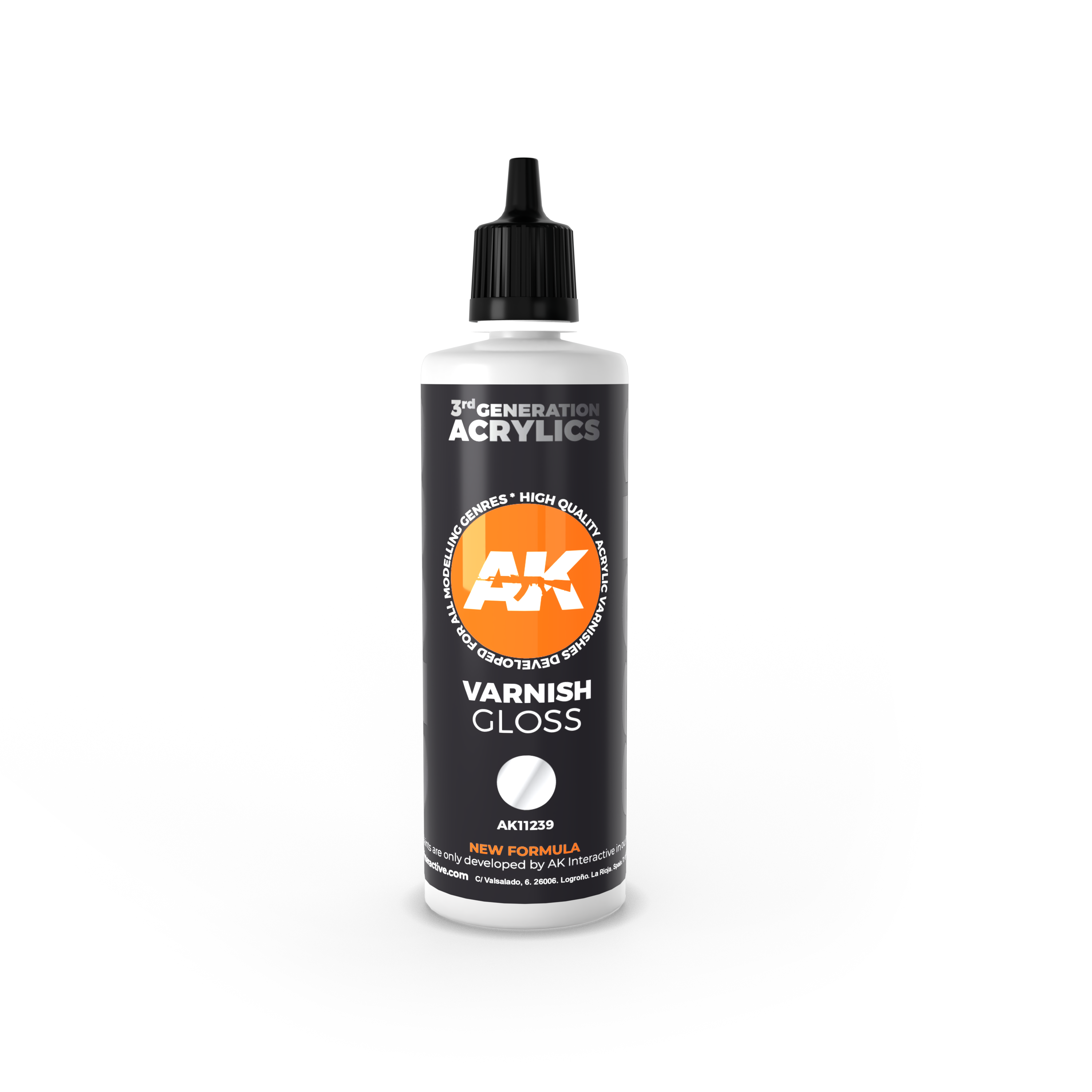 AK-Interactive AK-11239 3G GLOSS VARNISH 100ml | Grognard Games
